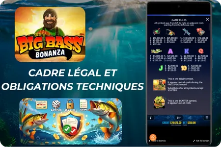 Big Bass Bonanza Cadre légal et obligations techniques