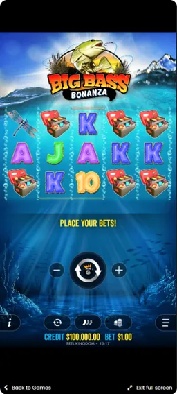 Big Bass Bonanza jauge progression multiplicateurs